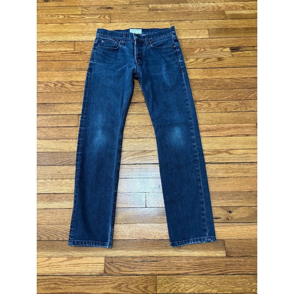 Current Elliott Mens LA Heritage Slim Fit Jeans Size 30x30 Blue Denim Button Fly